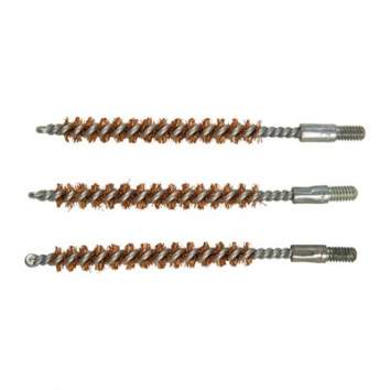 Brownells 6MM Caliber Double-Tuff Rifle Brush Pack of 3, Bronze