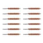 BROWNELLS 338 CALIBER DOUBLE-TUFF RIFLE BRUSH PACK OF 12, BRONZE