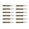 BROWNELLS 35-38 CALIBER DOUBLE-TUFF RIFLE BRUSH PACK OF 12, BRONZE