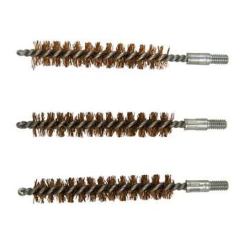 Brownells 375 Caliber Double-Tuff Rifle Brush Pack of 3, Bronze