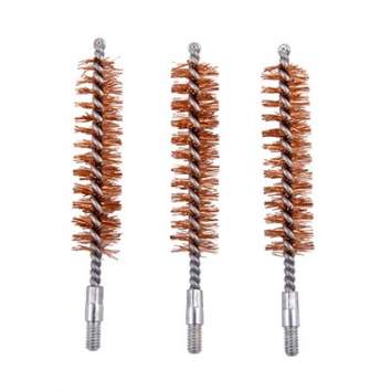 Brownells 50 Caliber Double-Tuff Rifle Brush Pack of 3, Bronze