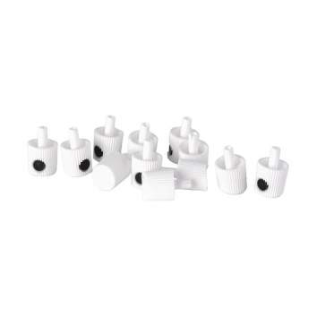 Brownells Metal Coat Epoxy Replacement Nozzle B Pack of 12, White