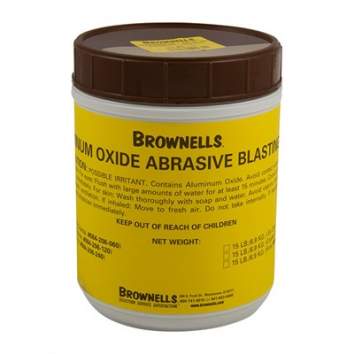 Brownells Abrasive Blasting Coarse 120 Grit 6 Lbs, Aluminum Oxide