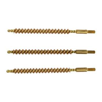 BROWNELLS 17 CALIBER RIFLE BORE BRUSH 3 PER PACK, BRONZE