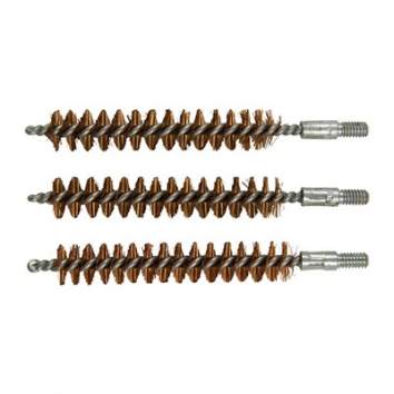 BROWNELLS 38 CALIBER RIFLE BORE BRUSH 3 PER PACK, BRONZE