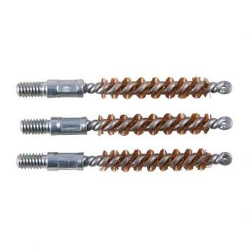 Brownells 22 Caliber Pistol Bore Brush 3 per Pack, Bronze