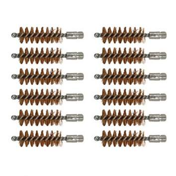 Brownells 28 Gauge Shotgun Bore Brush 12 per Pack, Bronze