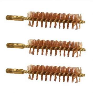 Brownells 375 Caliber Beefy Rifle Bore Brush Pack of 3, Bronze