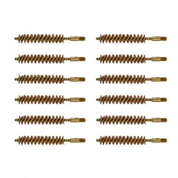 Brownells 375 Caliber Beefy Rifle Bore Brush Pack of 12, Bronze