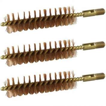 Brownells 50 Caliber Beefy Rifle Bore Brush Pack of 3, Bronze