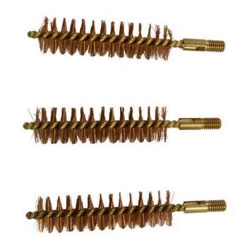 Brownells 54 Caliber Beefy Rifle Bore Brush Pack of 3, Bronze