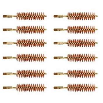 Brownells 54 Caliber Beefy Rifle Bore Brush Pack of 12, Bronze
