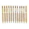 Brownells 17Cal Special Line Rifle/Pistol Brush 5-40 TPI Pack of 12, Brass