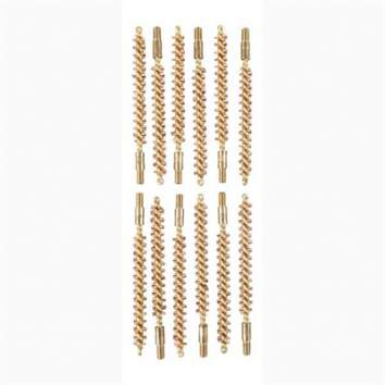 Brownells 243/25 Caliber Special Line Rifle Brush Pack of 12, Brass