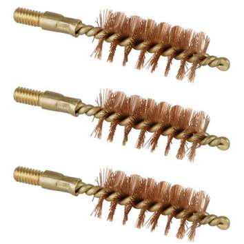 Brownells 50 Caliber Special Line Pistol Brush Pack of 3, Brass