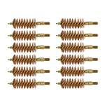 BROWNELLS 50 CALIBER SPECIAL LINE PISTOL BRUSH PACK OF 12, BRASS