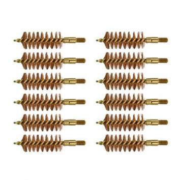 Brownells 50 Caliber Special Line Pistol Brush Pack of 12, Brass