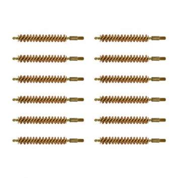 Brownells 8mm Caliber Special Line Rifle Brush Pack of 12, Brass