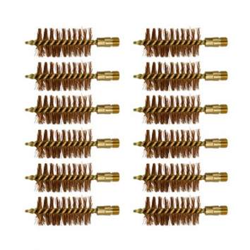 Brownells 10 Gauge Special Line Shotgun Brush Pack of 12, Brass