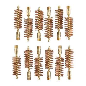 Brownells 20 Gauge Special Line Shotgun Brush Pack of 12, Brass