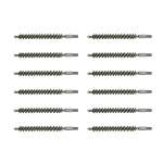 BROWNELLS 243/25 CALIBER STANDARD LINE RIFLE BRUSH, STAINLESS PACK OF 12
