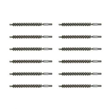 Brownells 243/25 Caliber Standard Line Rifle Brush, Stainless Steel Pack of 12