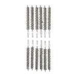 BROWNELLS 30 CALIBER STANDARD LINE RIFLE BRUSH, STAINLESS PACK OF 12