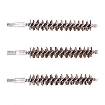 Brownells 375 Caliber Standard Line Rifle Brush, Stainless Steel Pack of 3