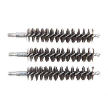 BROWNELLS 50 CALIBER STANDARD LINE RIFLE BRUSH, STAINLESS STEEL PACK OF 3