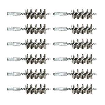 Brownells 50 Caliber Standard Line Pistol Brush, Stainless Steel Pack of 12
