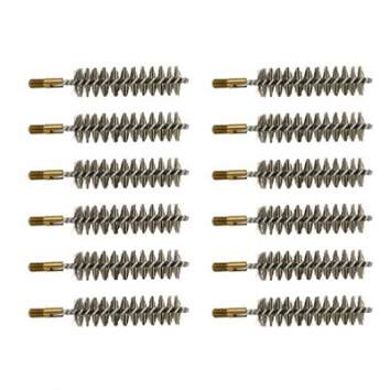 Brownells 54 Caliber Standard Line Rifle Brush, Stainless Steel Pack of 12