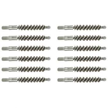 Brownells 22 Caliber Standard Line Pistol Brush, Stainless Steel Pack of 12