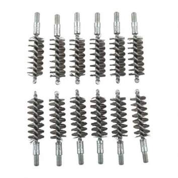 Brownells 44/45 Caliber Standard Line Pistol Brush, Stainless Steel Pack of 12