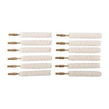 Brownells 7mm-30 Caliber Bore Mop 12 per Pack, Wool
