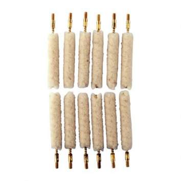Brownells 35-38 Caliber Bore Mop Pack of 12, Wool
