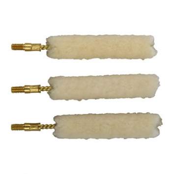 Brownells 10MM, 40 Caliber Wool Bore Mop Universal Handguns, Universal Rifles Pack of 3