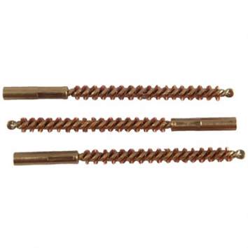 Brownells 22 Caliber Special Line Dewey Rifle Brush Pack of 3, Bronze