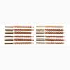 Brownells 6mm-25 Cal Special Line Dewey Rimfire Rifle Brush Pack of 12, Bronze