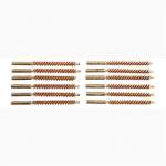 BROWNELLS 6MM-25 CAL SPECIAL LINE DEWEY RIMFIRE RIFLE BRUSH PACK OF 12, BRONZE