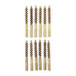 BROWNELLS 22 CALIBER SPECIAL LINE DEWEY PISTOL BRUSH PACK OF 12, BRONZE