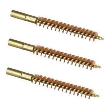 Brownells 338 Caliber Special Line Dewey Rifle Brush Pack of 3, Bronze