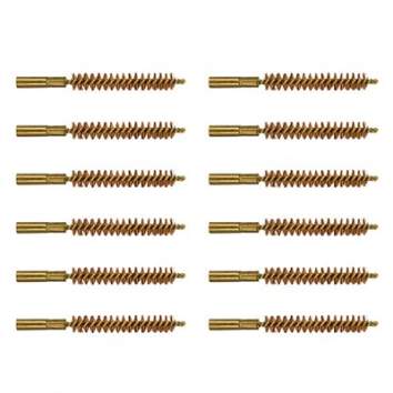 Brownells 375 Caliber Special Line Dewey Rifle Brush Pack of 12, Bronze