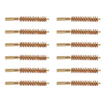Brownells 416 Caliber Special Line Dewey Rifle Brush Pack of 12, Bronze