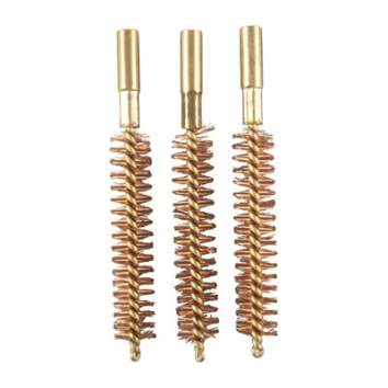 Brownells 45 Caliber Special Line Dewey Rifle Brush Pack of 3, Bronze
