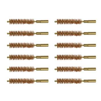 BROWNELLS 45 CALIBER SPECIAL LINE DEWEY RIFLE BRUSH PACK OF 12, BRONZE