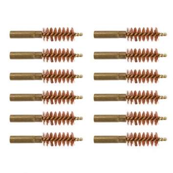 Brownells 45 Caliber Special Line Dewey Pistol Brush Pack of 12, Bronze