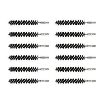 BROWNELLS 35 CALIBER STANDARD LINE RIFLE BRUSH, NYLON 12 PER PACK