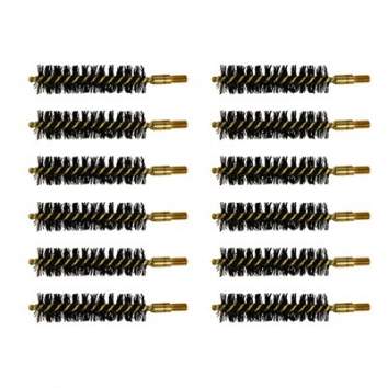 Brownells 50 Caliber Standard Line Powder Brush, Nylon Black 12 per Pack