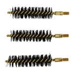 BROWNELLS 54 CALIBER STANDARD LINE POWDER BRUSH, NYLON BLACK 3 PER PACK