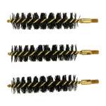 BROWNELLS 58 CALIBER STANDARD LINE POWDER BRUSH, NYLON BLACK 3 PER PACK